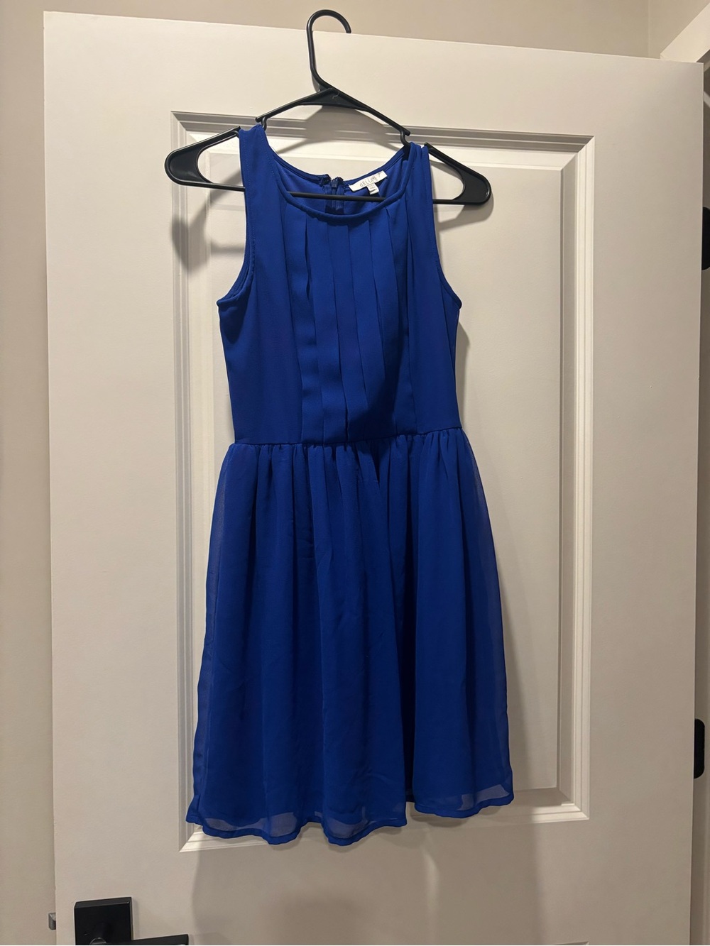 dELiA*s Royal Blue Pleated Bodice Sleeveless Dress